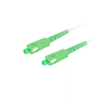 LANBERG optický patch cord SM SC/APC-SC/APC simplex 35m LSZH G657B3 priemer 3mm, farba biela LANBERG optický patch cord SM SC/APC-SC/APC simplex 35m LSZH G657B3 priemer 3mm, farba biela