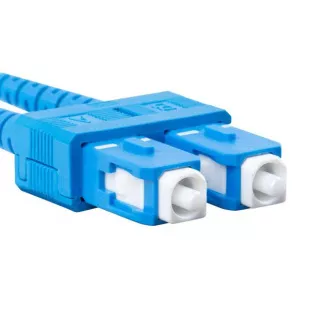 LANBERG optický patch cord SM SC/UPC-SC/UPC duplex 5m LSZH G657A1 priemer 3mm, farba žltá