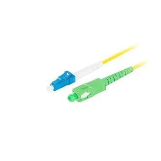 LANBERG optický patch cord SM LC/UPC-SC/APC simplex 2m LSZH G657A1 priemer 3mm, farba žltá LANBERG optický patch cord SM LC/UPC-SC/APC simplex 2m LSZH G657A1 priemer 3mm, farba žltá