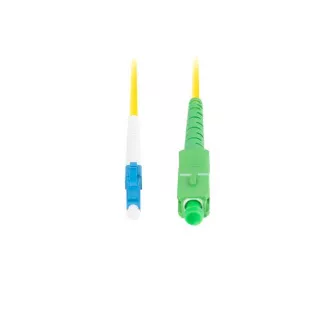 LANBERG optický patch cord SM LC/UPC-SC/APC simplex 5m LSZH G657A1 priemer 3mm, farba žltá LANBERG optický patch cord SM LC/UPC-SC/APC simplex 5m LSZH G657A1 priemer 3mm, farba žltá