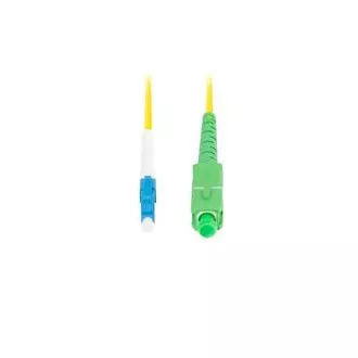 LANBERG optický patch cord SM LC/UPC-SC/APC simplex 5m LSZH G657A1 priemer 3mm, farba žltá LANBERG optický patch cord SM LC/UPC-SC/APC simplex 5m LSZH G657A1 priemer 3mm, farba žltá