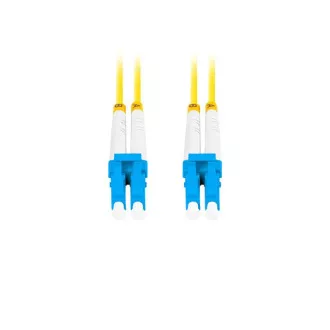 LANBERG optický patch cord SM LC/UPC-LC/UPC duplex 3m LSZH G657A1 priemer 3mm, farba žltá LANBERG optický patch cord SM LC/UPC-LC/UPC duplex 3m LSZH G657A1 priemer 3mm, farba žltá
