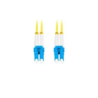 LANBERG optický patch cord SM LC/UPC-LC/UPC duplex 3m LSZH G657A1 priemer 3mm, farba žltá LANBERG optický patch cord SM LC/UPC-LC/UPC duplex 3m LSZH G657A1 priemer 3mm, farba žltá