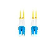 LANBERG optický patch cord SM LC/UPC-LC/UPC duplex 5m LSZH G657A1 priemer 3mm, farba žltá