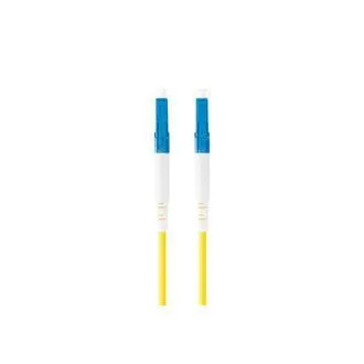 LANBERG optický patch cord SM LC/UPC-LC/UPC simplex 1m LSZH G657A1 priemer 3mm, farba žltá