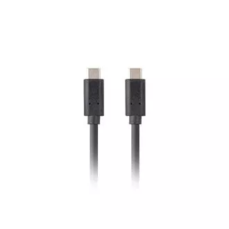 Lanberg USB-C M/M 3.1 GEN 2 kábel 0,5m 10GB/S PD100W čierna