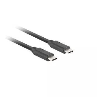 Lanberg USB-C M/M 3.1 GEN 2 kábel 1m 10GB/S PD100W čierna