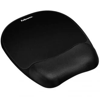 Fellowes podložka pod myš a zápästie penová čierna