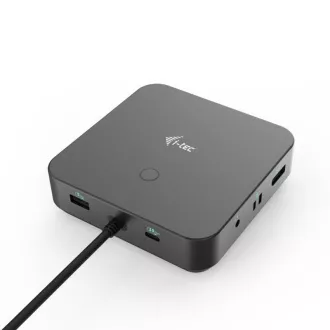 I-tec USB-C HDMI + Dual DP Docking Station with Power Delivery 100 W + i-tec Universal Charger 112 W