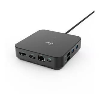 I-tec USB-C HDMI + Dual DP Docking Station with Power Delivery 100 W + i-tec Universal Charger 112 W