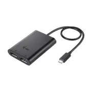I-tec USB-C Dual 4K/60Hz (single 8K/30Hz) DP Video adaptér