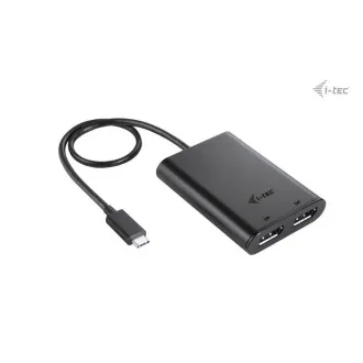 I-tec USB-C Dual 4K/60Hz (single 8K/30Hz) DP Video adaptér