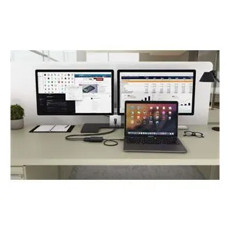 I-tec USB-C Dual 4K/60Hz (single 8K/30Hz) DP Video adaptér