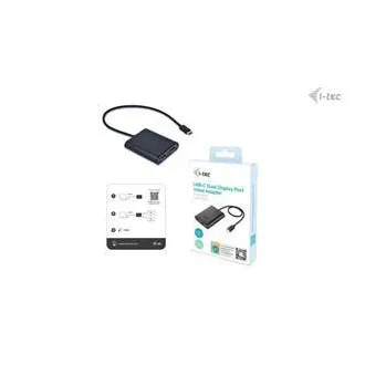 I-tec USB-C Dual 4K/60Hz (single 8K/30Hz) DP Video adaptér