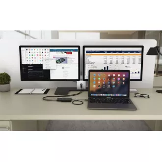 I-tec USB-C Dual 4K/60Hz (single 8K/30Hz) HDMI Video Adapter