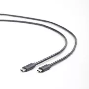 GEMBIRD CABLEXPERT Kábel USB 3.1 Type-C na Type-C kábel (CM/CM), 1m, dátový, čierny