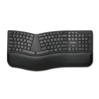 Kensington Pro Fit® Ergo Wireless Keyboard bezdrôtová klávesnica USB / Bluetooth UK čierna