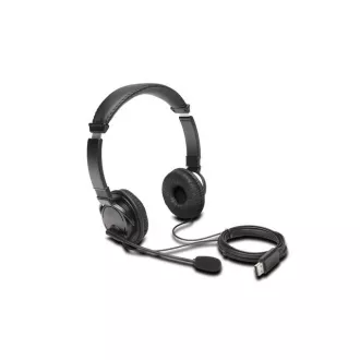 KENSINGTON USB Hi-Fi slúchadlá s mikrofónom a ovládaním hlasitosti KENSINGTON USB Hi-Fi slúchadlá s mikrofónom a ovládaním hlasitosti