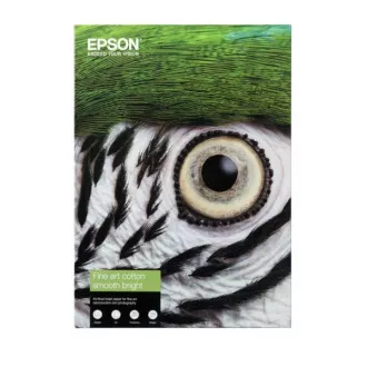 EPSON paper A4 - 300g/m2 - 25 listov - Fine Art Cotton Smooth Bright EPSON paper A4 - 300g/m2 - 25 listov - Fine Art Cotton Smooth Bright
