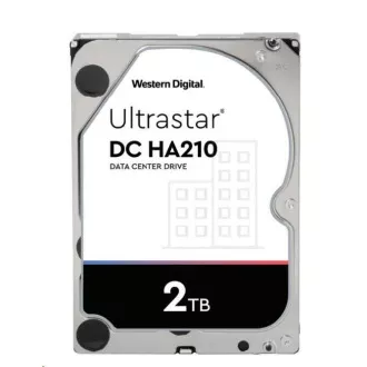 WD Ultrastar HDD 2TB (HUS722T2TALA604) DC HA210 3.5in 26.1MM 128MB 7200RPM SATA 512N SE (GOLD WD2005FBYZ)