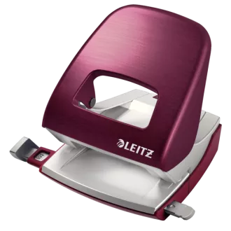 LEITZ Stolný dierovač NeXXt STYLE 5006, granátovo červená LEITZ Stolný dierovač NeXXt STYLE 5006, granátovo červená