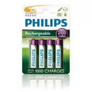 Philips batéria AA 2100mAh MultiLife, NiMh - 4ks