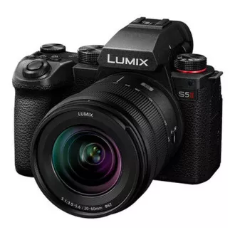 Panasonic Lumix DC-S5 Mark II + Lumix S 20-60 mm f/3,5-5,6 Macro OIS 24,2 Mpx, čierna Panasonic Lumix DC-S5 Mark II + Lumix S 20-60 mm f/3,5-5,6 Macro OIS 24,2 Mpx, čierna