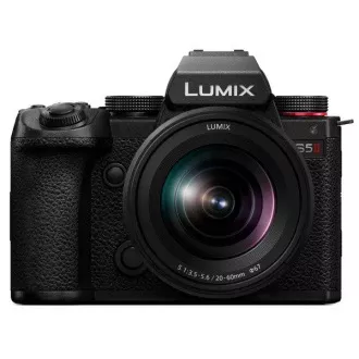 Panasonic Lumix DC-S5 Mark IIx + Lumix S 20-60 mm f/3,5-5,6 Macro OIS, DSLM, 24,2 Mpx, čierna