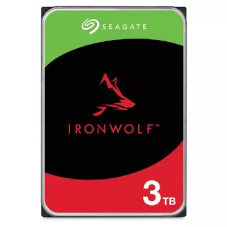 Seagate IronWolf, NAS HDD, 3TB, 3.5", SATAIII, 256MB cache, 5.400RPM