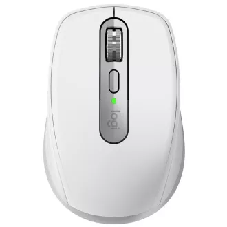 Logitech myš MX Anywhere 3S - bezdrôtová/bluetooth/darkfield/6 tlačidiel/8000dpi/usb-c/tichá/svetlo šedá
