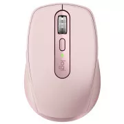Logitech myš MX Anywhere 3S - bezdrôtová/bluetooth/darkfield/6 tlačidiel/8000dpi/usb-c/tichá/ružová