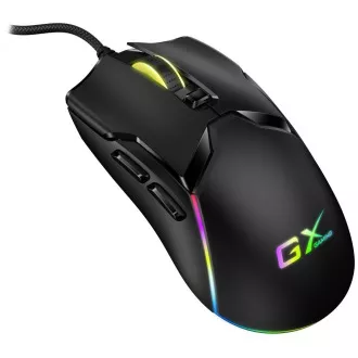Genius GX Gaming Scorpion M700, Myš, herná, drôtová, optická, 800-7200DPI, 6 tlačidiel, RGB podsvietenie, USB, čierna Genius GX Gaming Scorpion M700, Myš, herná, drôtová, optická, 800-7200DPI, 6 tlačidiel, RGB podsvietenie, USB, čierna