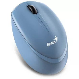 Genius NX-7009 Myš, bezdrôtová, optická, 1200DPI, 3 tlačidlá, Blue-Eye senzor, USB, modrá