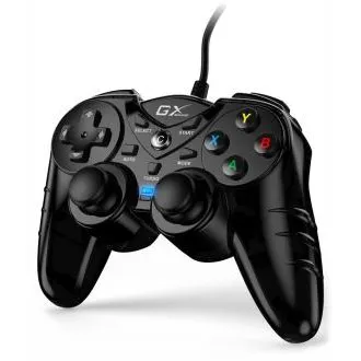 Genius GX Gaming GX-17UV, Gamepad, drôtový, vibračný, pre PC a PS3, USB, čierny - Rozbalené