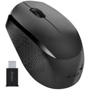 Genius NX-8000S Type-C, myš, bezdrôtová, optická, 1200DPI, 3 tlačidlá, USB-C, čierna