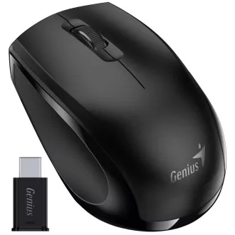 Genius NX-8006S Type-C, myš, bezdrôtová, optická, 1200DPI, 3 tlačidlá, USB-C, čierna Genius NX-8006S Type-C, myš, bezdrôtová, optická, 1200DPI, 3 tlačidlá, USB-C, čierna