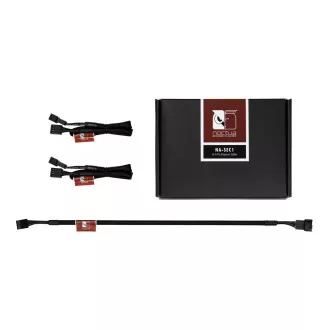 Noctua NA-SEC1 4-Pin Extension Cables - sada 3ks predlžovacích káblov pre ventilátory