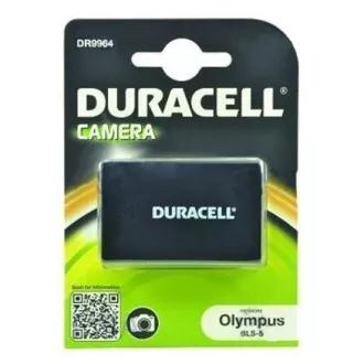DURACELL Batéria - DR9964 pre Olympus BLS-5, sivá, 1000 mAh, 7.4V