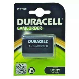 DURACELL Batéria - DR9706B pre Sony NP-FV70, čierna, 1640 mAh, 7.4V