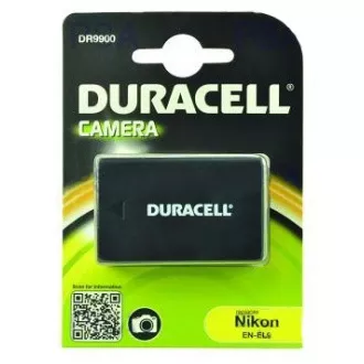 DURACELL Batéria - DR9900 pre Nikon EN-EL9, sivá, 1050 mAh, 7.4V