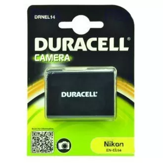 DURACELL Batéria - DRNEL14 pre Nikon EN-EL14, čierna, 950 mAh, 7.4 V