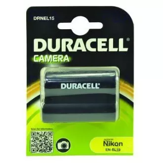 DURACELL Batéria - DRNEL15 pre Nikon EN-EL15, čierna, 1400 mAh, 7.4 V