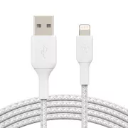 Belkin BOOST CHARGE ™ Lightning / USB-A kábel, 3m, biely - odolný