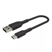 Belkin BOOST CHARGE™ USB-C/USB-A kábel, 15cm, čierny