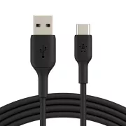 Belkin BOOST CHARGE™ USB-C/USB-A kábel, 2m, čierny