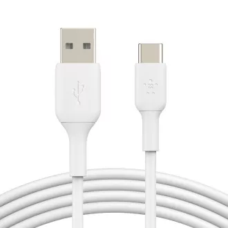 Belkin BOOST CHARGE™ USB-C/USB-A kábel, 2m, biely