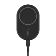 Belkin BOOST CHARGE ™ MagSafe Magnetický držiak s nabíjaním do auta, 10W, bez adaptéra, čierny