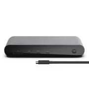 Belkin Thunderbolt 4 Pro Dock - podpora 3 displejov až 8K, TB4, USB-C, USB-A, HDMI, SD, GbE, Audio, Mac/PC