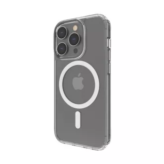 Belkin ochranné púzdro SheerForce Magnetic Anti-Microbial Protective Case for iPhone 14 Pro - priehľadný