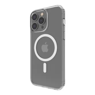Belkin ochranné puzdro SheerForce Magnetic Anti-Microbial Protective Case for iPhone 14 Pro Max - priehľadný